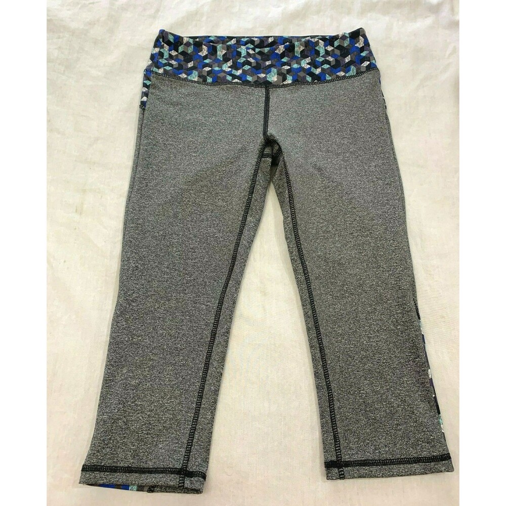 EVERLAST WOMENS ATHLETIC PULL ON YOGA CAPRIS PANTS SIZE S